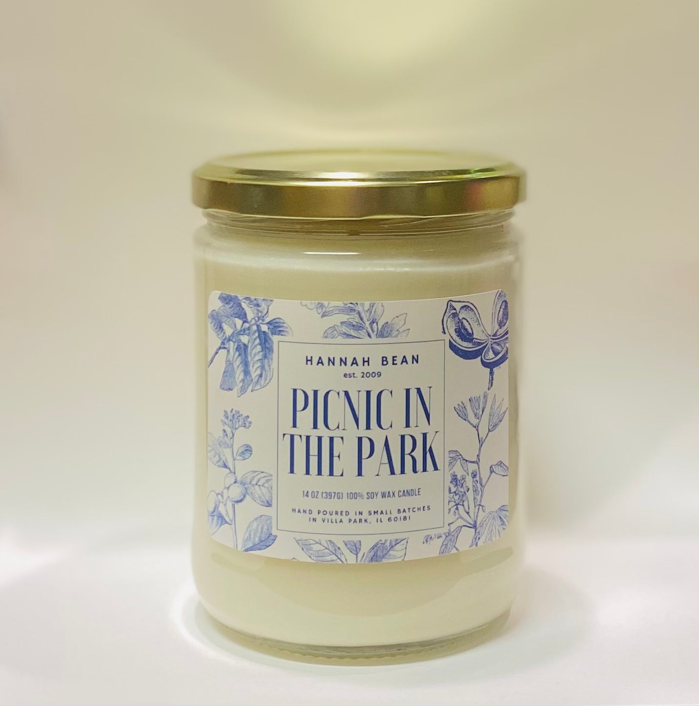 Picnic in the Park 14 oz 100% Soy Wax Candle